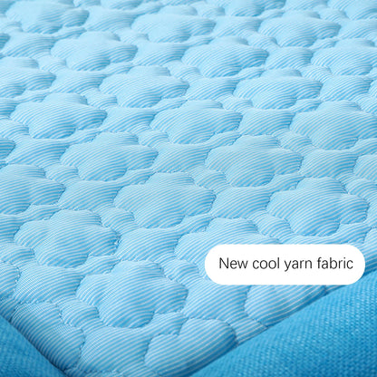 Pet Cooling Mat for Dogs Cat Breathable Sleeping Mat Pet Cushion Washable Self-Cooling Dog Pad for Small Medium Pets