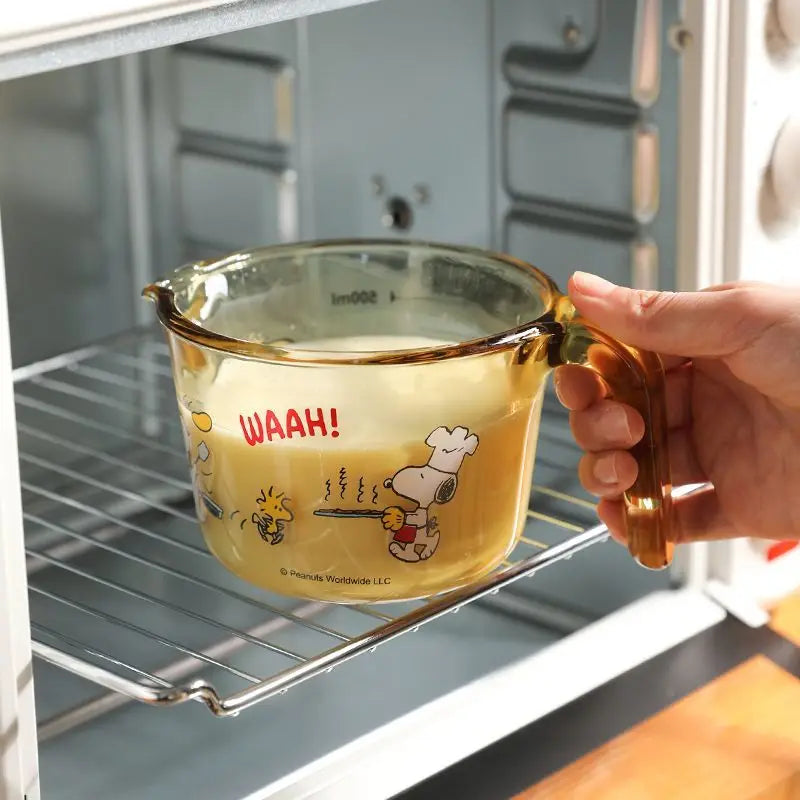 Snoopy Multi-Layer Stainless Steel Lunch Box Tinted Glass Food Portable Thermal Lunchbox Picnic Office Kids Workers School Bento