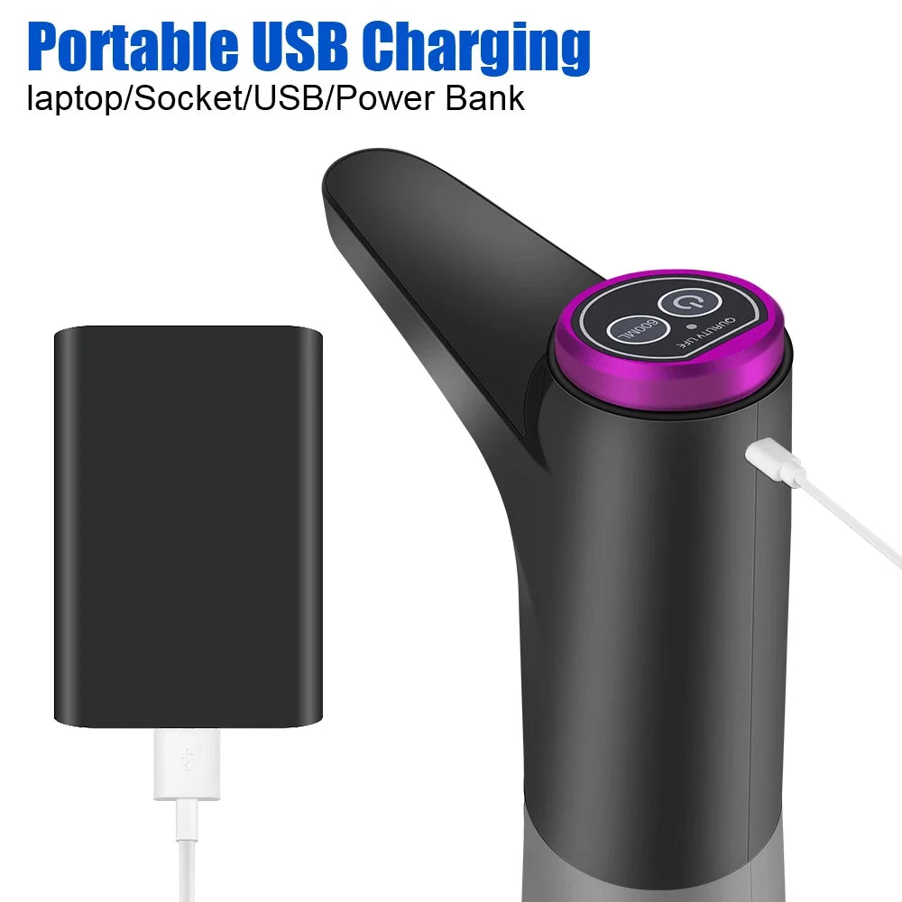 Automatic Electric Water Dispenser USB Barreled Water Pump Water bottle Gallon Drinking Bottle Switch Water Treatment Appliances