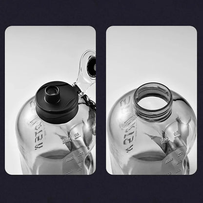 1.7/2.7L Sports Water Bottle Gym Cycling Cup Portable Large Capacity Water Bottle For Fitness Camping Men Water Kettle