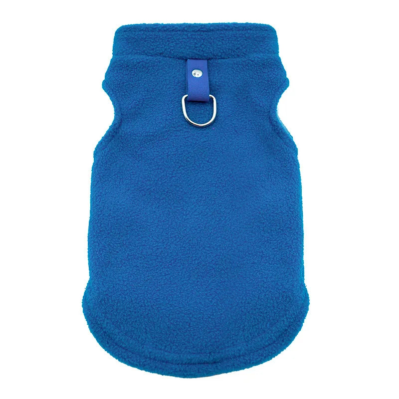 Soft Fleece Dog Clothes for Small Dogs Puppy Cats Vest Chihuahua Clothing French Bulldog Jacket Pug Coats Wholesale
