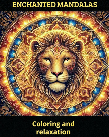 Enchanted Mandalas – Coloring Book for Relaxation and Creativity